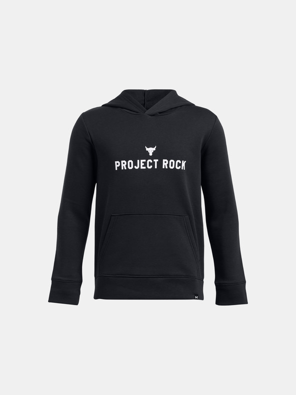 Under Armour Deški pulover Under Armour Pjt Rck Rival Hdy-BLK