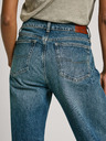 Pepe Jeans Modre ženske široke kavbojke Pepe Jeans