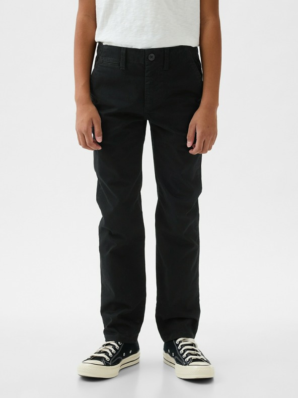 GAP Otroška uniforma Lived-In Khakis Gap hlače