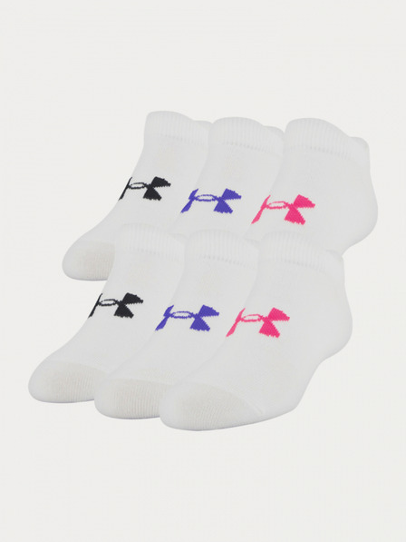 Under Armour Dekliške nogavice Under Armour UA Girl's Essential NS-WHT