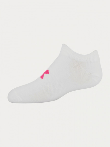 Under Armour Dekliške nogavice Under Armour UA Girl's Essential NS-WHT