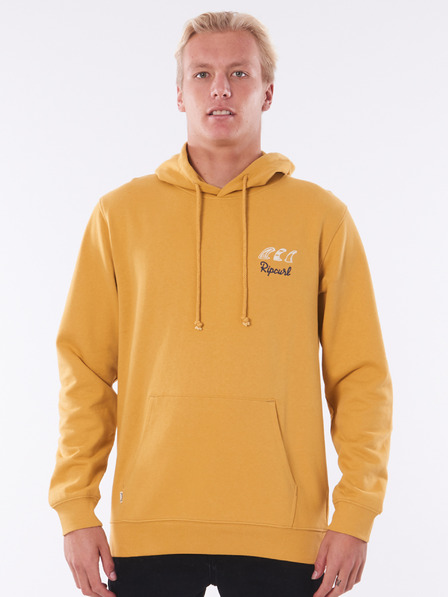 Rip Curl Rumena moška jopa s kapuco Rip Curl