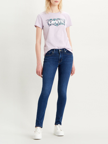 Levi's® Temno modre ženske kavbojke Levi's® 711 skinny fit
