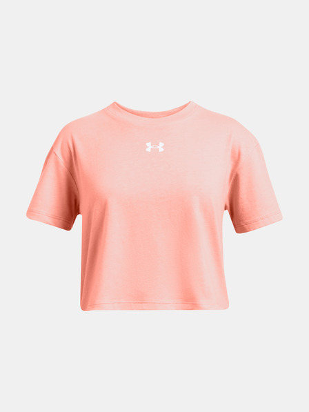 Under Armour Dekliška majica Under Armour UA CROP SPORTSTYLE LOGO SS-BLK
