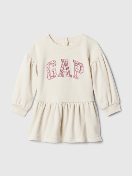 GAP Otroška obleka z logotipom GAP