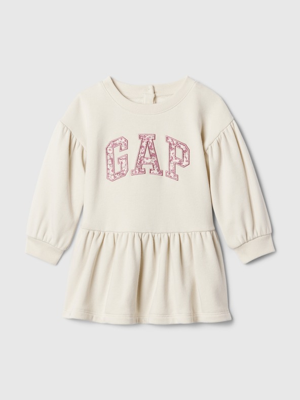 GAP Otroška obleka z logotipom GAP