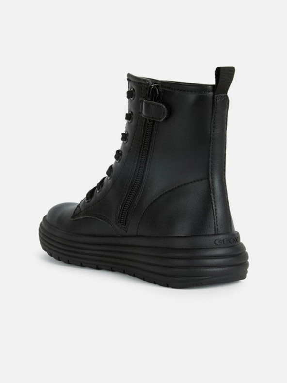 Geox Črni dekliški gležnjarji Geox Phaolae