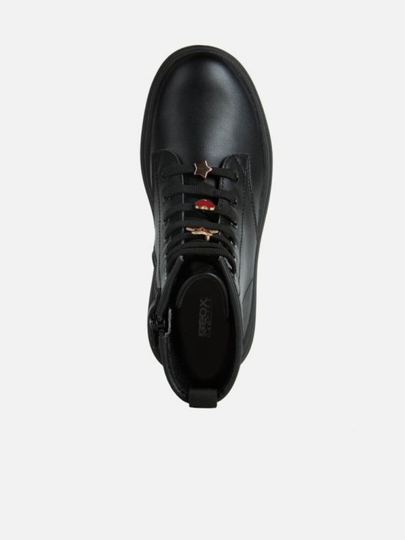 Geox Črni dekliški gležnjarji Geox Phaolae