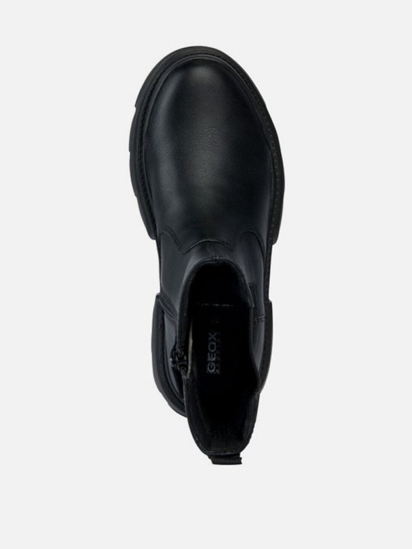 Geox Črni dekliški gležnjarji Geox Junette
