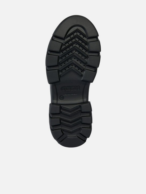 Geox Črni dekliški gležnjarji Geox Junette