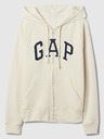 GAP Mikina z logotipom Gap na zadrgo
