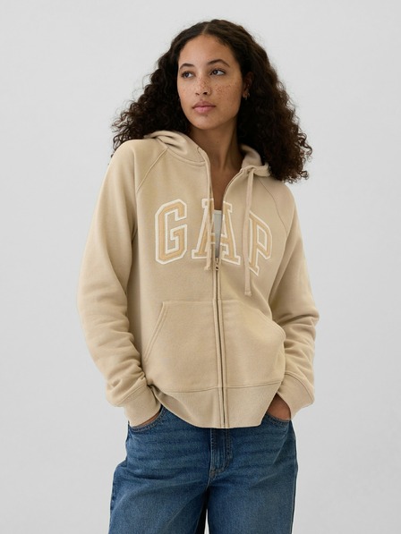 GAP Mikina na zips s logom