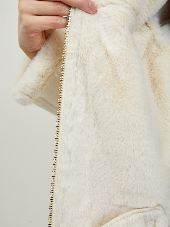 Orsay Krem ženska jakna iz semiša ORSAY