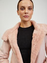 Orsay Rožnata ženska jakna iz umetnega semiša ORSAY