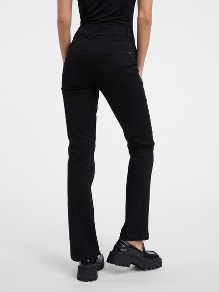 Orsay Črne ženske bootcut kavbojke ORSAY