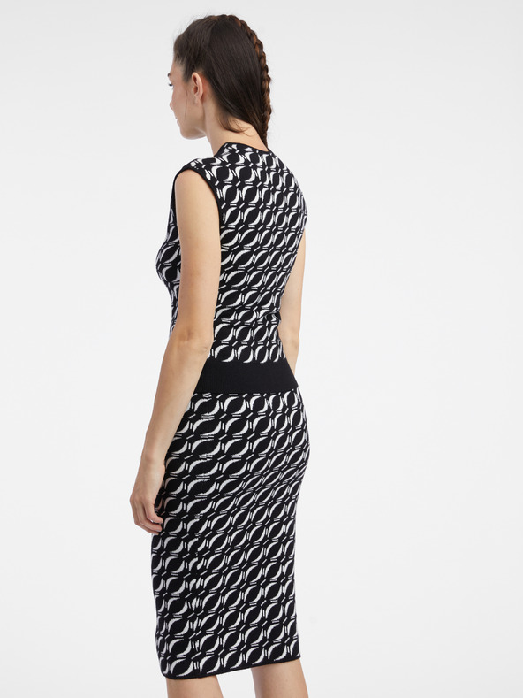 Orsay Bela in črna ženska vzorčasta majica ORSAY