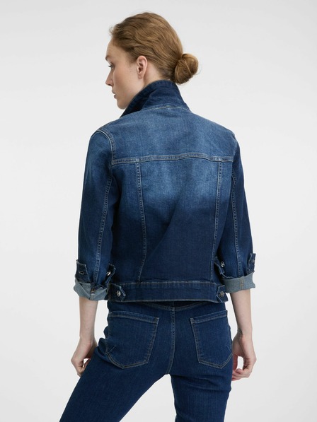 Orsay Temno modra ženska denim jakna ORSAY