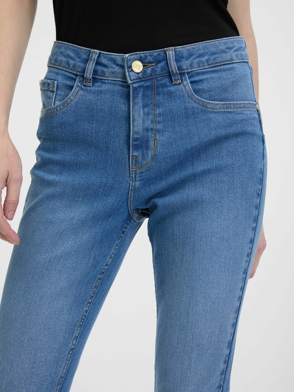 Orsay Svetlo modre ženske skinny jeans hlače ORSAY