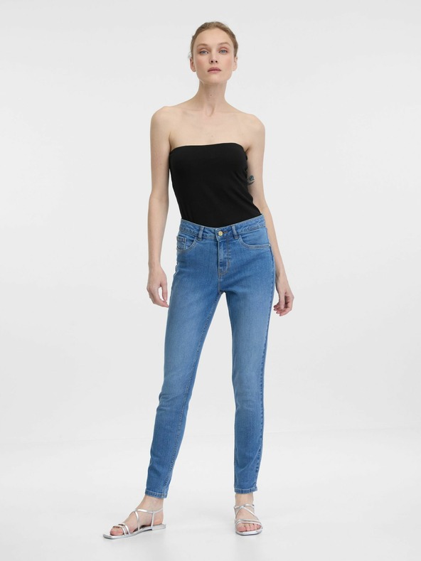 Orsay Svetlo modre ženske skinny jeans hlače ORSAY