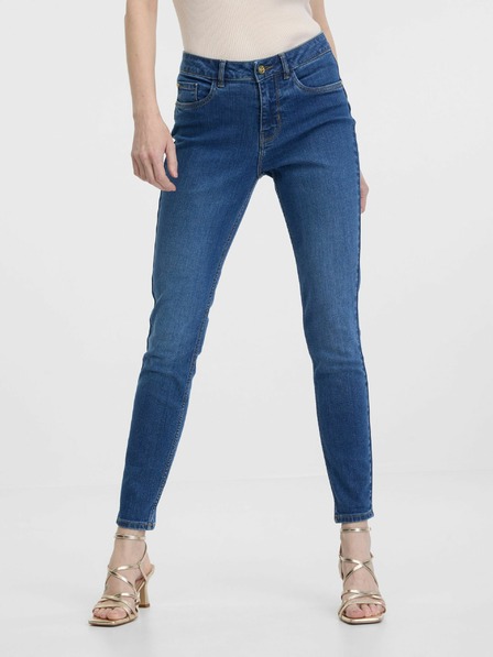 Orsay Modre ženske skinny jeans hlače ORSAY