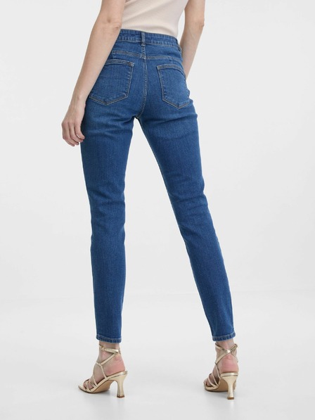 Orsay Modre ženske skinny jeans hlače ORSAY