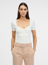 Orsay Krem ženska majica s kratkimi rokavi ORSAY