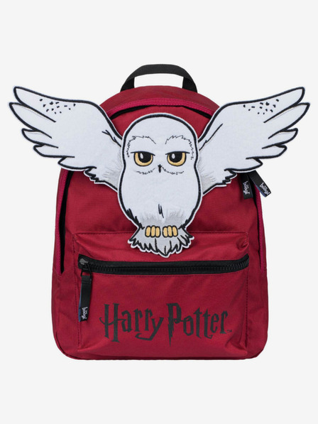 BAAGL  Rdeč predšolski nahrbtnik Baagl Harry Potter Hedwig