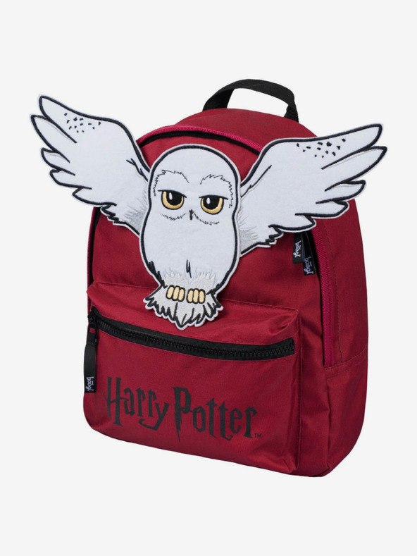 BAAGL  Rdeč predšolski nahrbtnik Baagl Harry Potter Hedwig