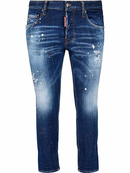 DSQUARED2 Modre moške kavbojke DSQUARED2