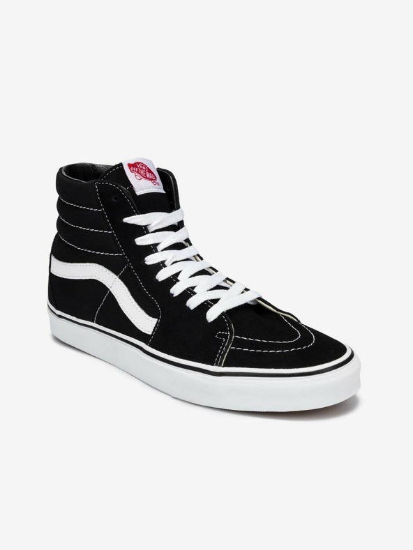 Vans Črni gležnjarji iz semiša VANS Sk8-Hi
