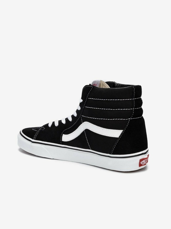 Vans Črni gležnjarji iz semiša VANS Sk8-Hi