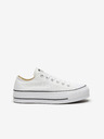 Converse Bele Converse Chuck Taylor All Star platnene superge