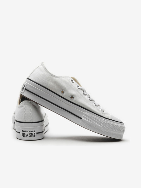 Converse Bele Converse Chuck Taylor All Star platnene superge