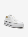 Converse Bele Converse Chuck Taylor All Star platnene superge