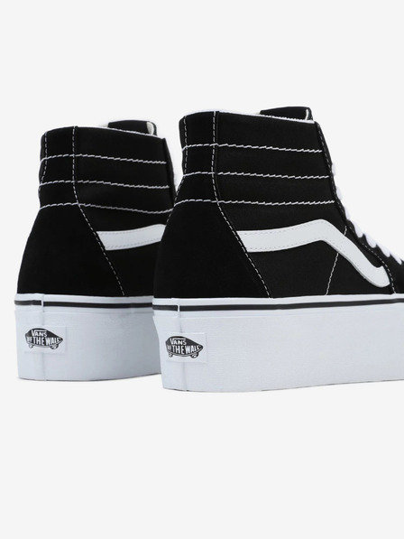 Vans Črne ženske gležnjarske superge VANS Sk8-Hi Tapered Stackform