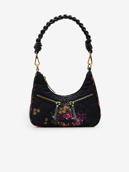 Desigual Črna ženska vzorčasta torbica Desigual Yenes Medley Multipocket