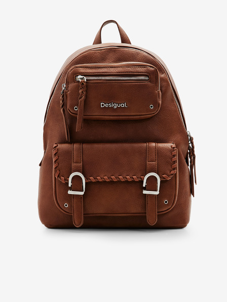 Desigual Desigual Omnia Mombasa Multi nahrbtnik rjave barve za ženske