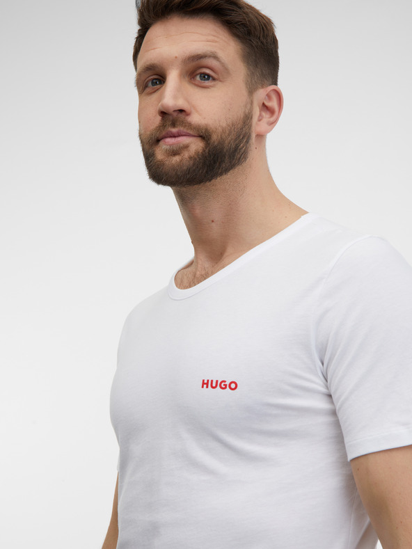 HUGO Bela moška srajca HUGO