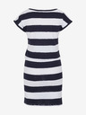 Sam 73 Belo-modra črtasta ženska obleka SAM 73 Reyna