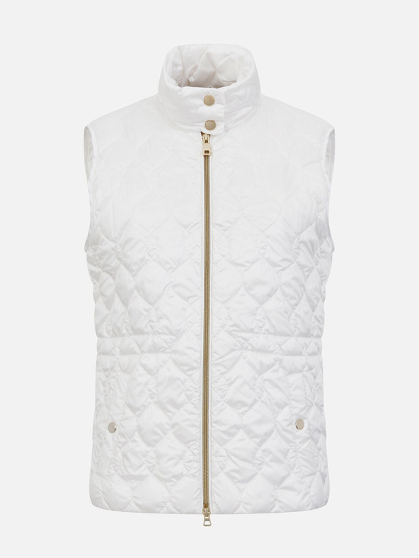 Geox Biela dámska vesta Geox Myluse