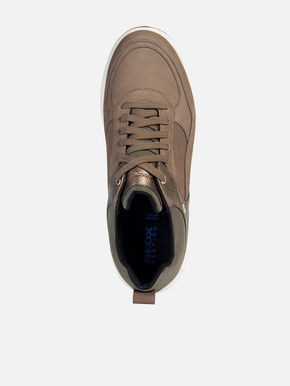 Geox Rjave ženske superge Geox Spherica 4x4 b abx