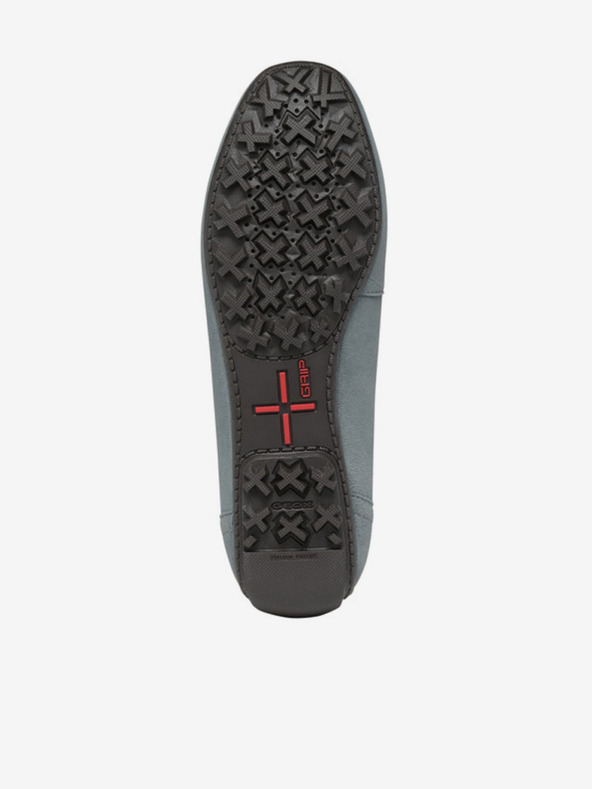 Geox Svetlo zelené dámske mokasíny Geox Kosmopolis + Grip