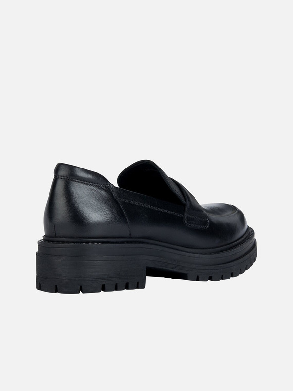 Geox Črne ženske mokasine Geox Iridea