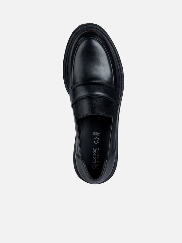 Geox Črne ženske mokasine Geox Iridea