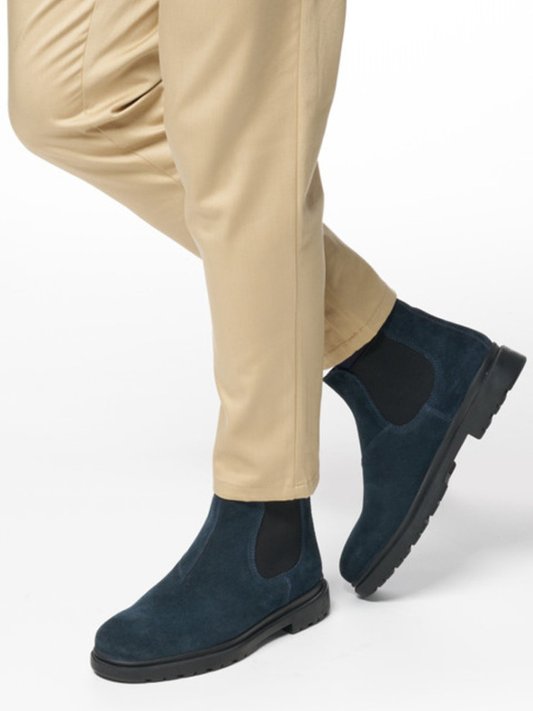 Geox Temno modri moški gležnjarji Geox Andalo