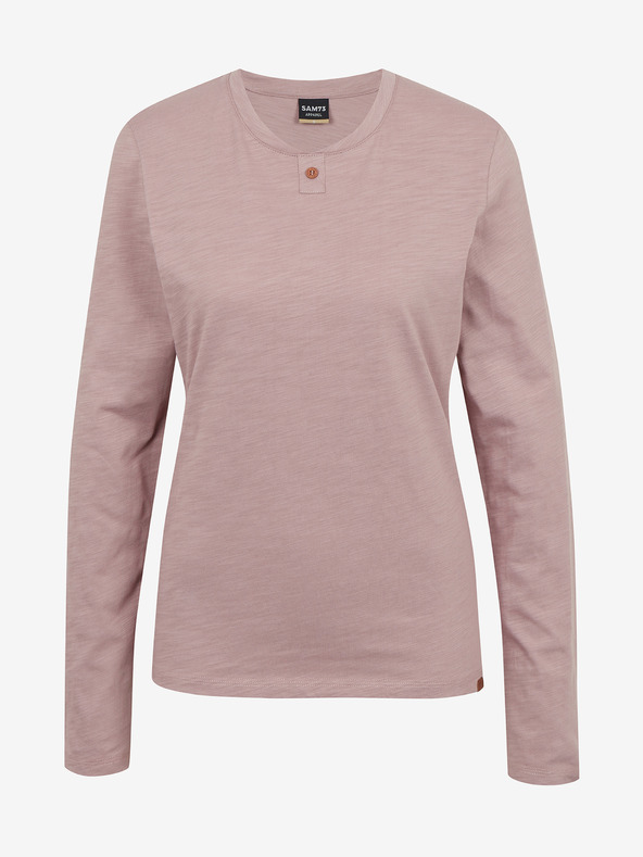 Sam 73 Staro roza ženska majica z dolgimi rokavi SAM 73 Naivara