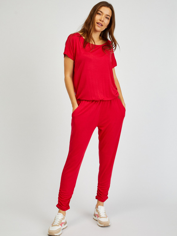 Sam 73 Rdeča ženska lahka majica SAM 73 Lepus