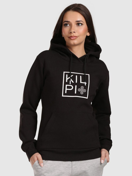 Kilpi Ženska bombažna jopa s kapuco Kilpi NIKY-W Black