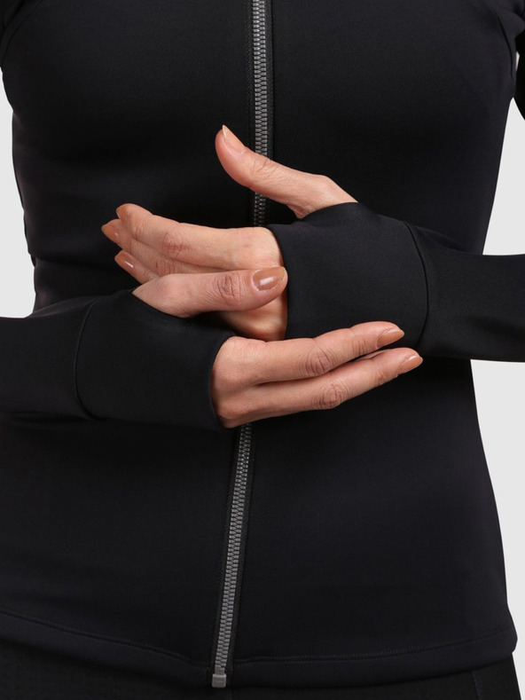 Kilpi Kilpi LAJEN-W Ženska jopa s kapuco črna