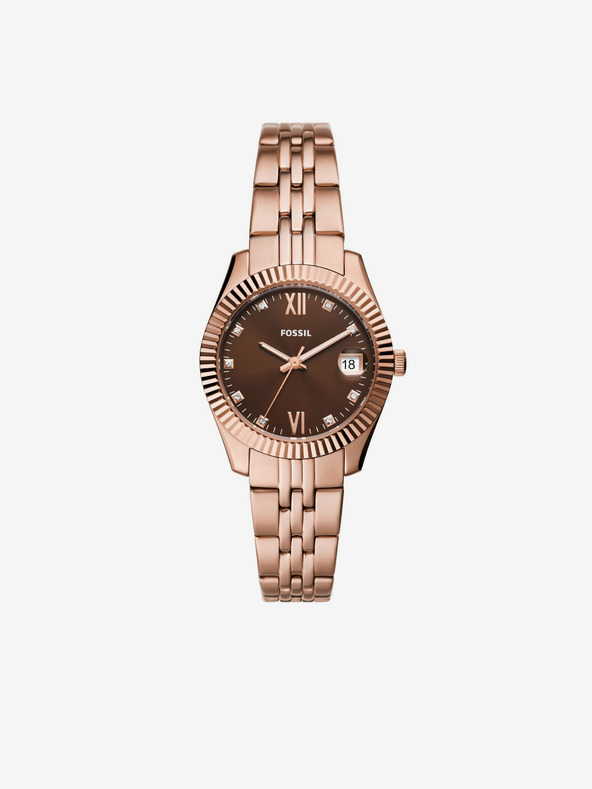 Fossil Ženska ura Fossil Scarlette Rose Gold
